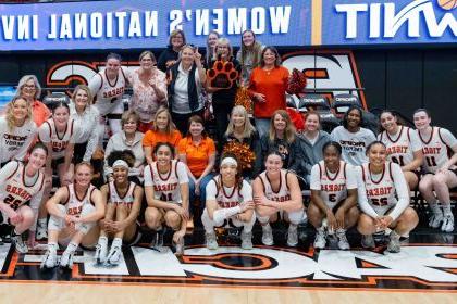The University of the Pacific women's basketball team advanced to the second round of the Women's National Invitational Tournament.